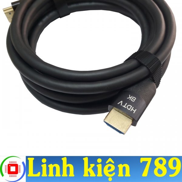 Dây Jack HDMI sang HDMI 3m hỗ trợ 8K 60Hz 4K 120Hz